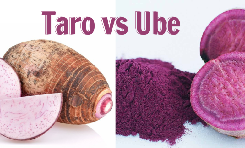 Taro vs ube whats is difference